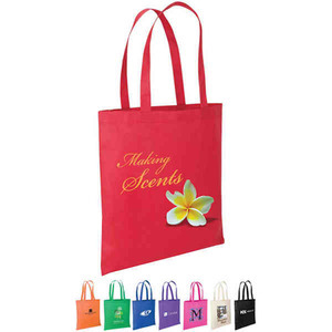 Custom Imprinted Green Color Tote Bags