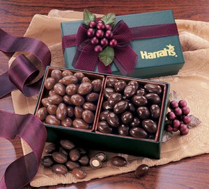 Green Gift Box Food Gift Sets, Custom Designed With Your Logo!