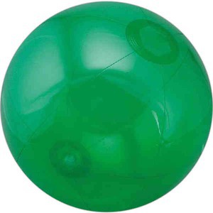 Green Translucent Beach Balls, Custom Decorated With Your Logo!