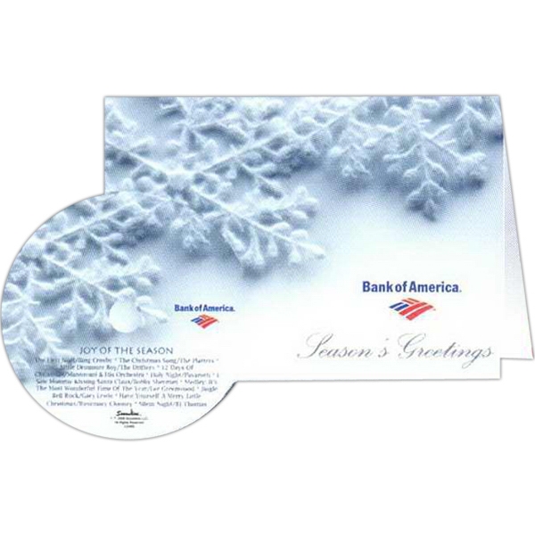 Christmas Holiday Music Cds, Customized With Your Logo!