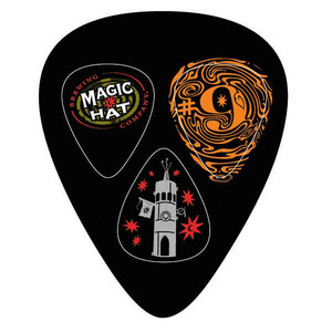 Custom Imprinted Pick Shaped Guitar Pick Cards