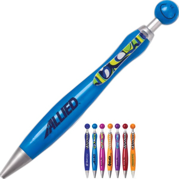 Smiley Face Fun Pens, Custom Printed With Your Logo!