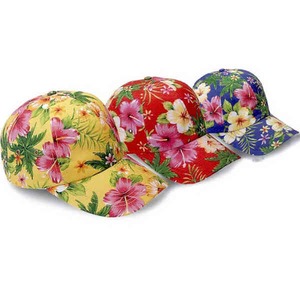 Hawaiian Baseball Caps, Personalized With Your Logo!