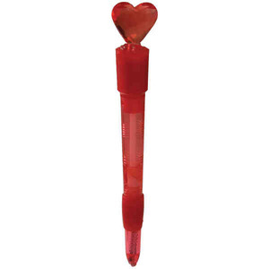 Heart Fun Pens, Custom Imprinted With Your Logo!