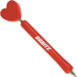 Heart Fun Pens, Custom Imprinted With Your Logo!