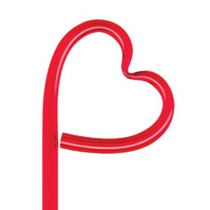 Custom Printed Heart Shaped Pens