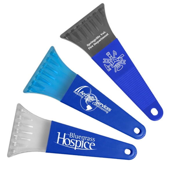 Heavy Duty Polar Ice Scrapers, Custom Imprinted With Your Logo!