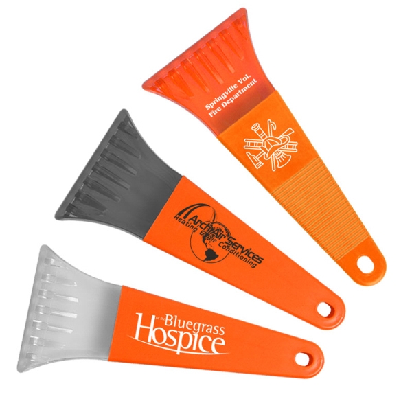 Heavy Duty Polar Ice Scrapers, Custom Imprinted With Your Logo!