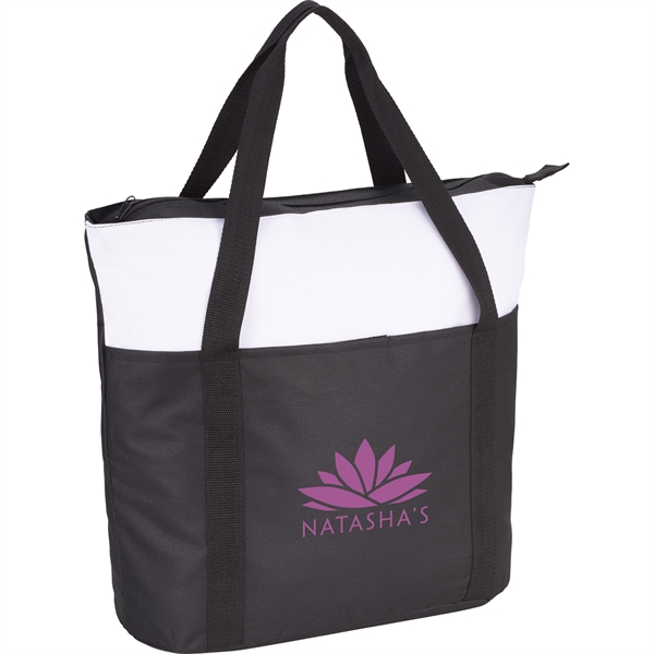 Heavy Duty Zippered Tote Bags, Custom Printed With Your Logo!