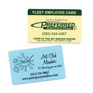 Heavyweight Membership Cards, Custom Printed With Your Logo!