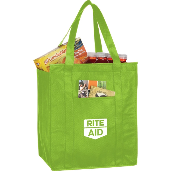 Insulated Grocery Tote Bag, Custom Printed With Your Logo!