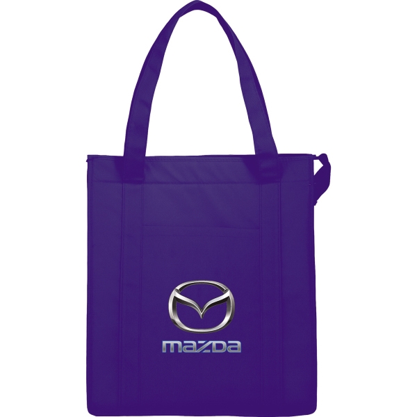 Insulated Grocery Tote Bag, Custom Printed With Your Logo!