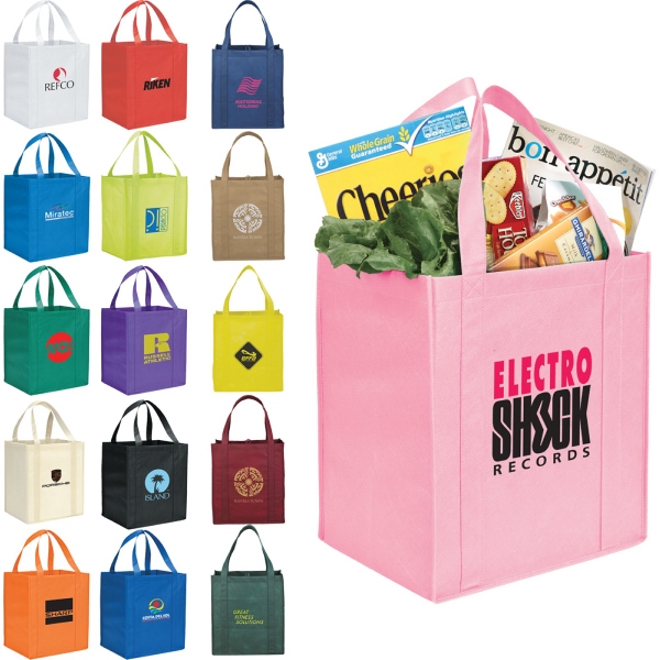 Reusable Tote Bags, Custom Printed With Your Logo!