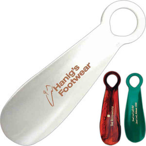 High Grade Plastic Shoe Horns, Custom Printed With Your Logo!