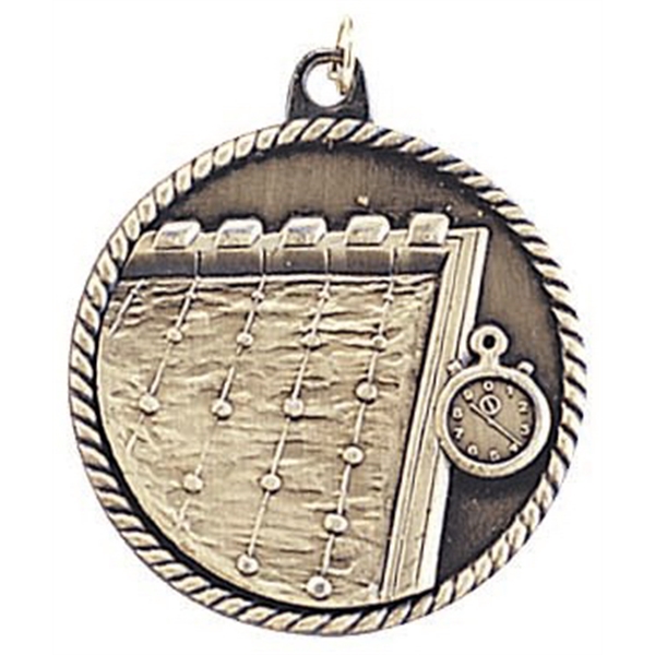 Cheerleading High Relief Medals, Customized With Your Logo!