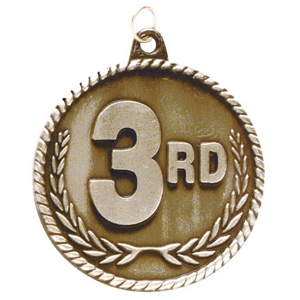 Cheerleading High Relief Medals, Customized With Your Logo!