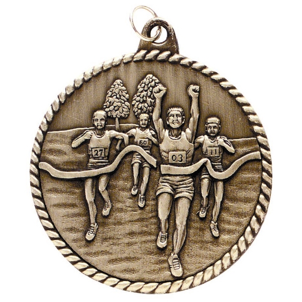 Cheerleading High Relief Medals, Customized With Your Logo!