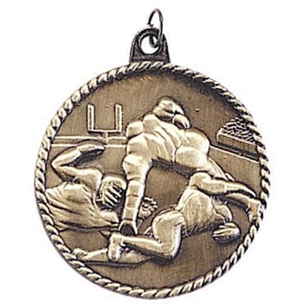 Cheerleading High Relief Medals, Customized With Your Logo!