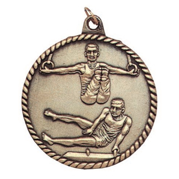 Cheerleading High Relief Medals, Customized With Your Logo!
