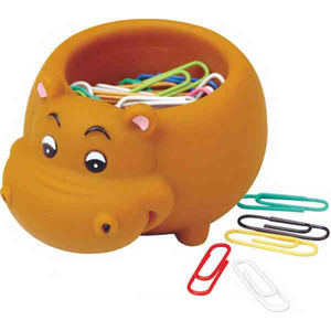 Hippo Paper Clip Holders, Custom Imprinted With Your Logo!