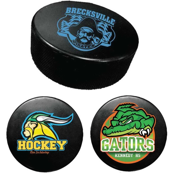 Hockey Pucks, Custom Printed With Your Logo!