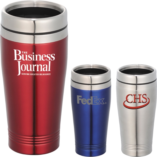 Travel Mugs, Custom Printed With Your Logo!