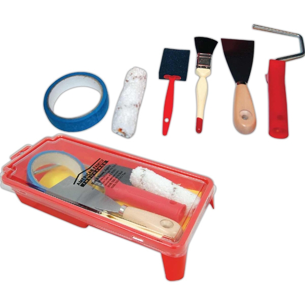Paint Brush Home Improvement Sets, Custom Imprinted With Your Logo!