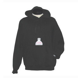 Insulated Bottle Pocket Hoodie Sweatshirts, Screen Printed With Your Logo!