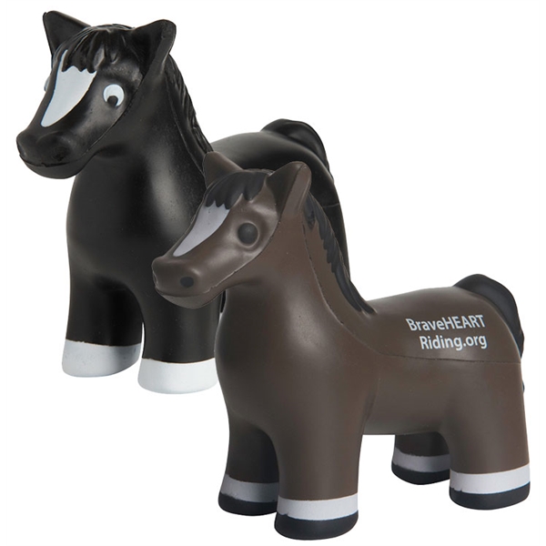 Horse Shaped Stress Relievers, Custom Printed With Your Logo!