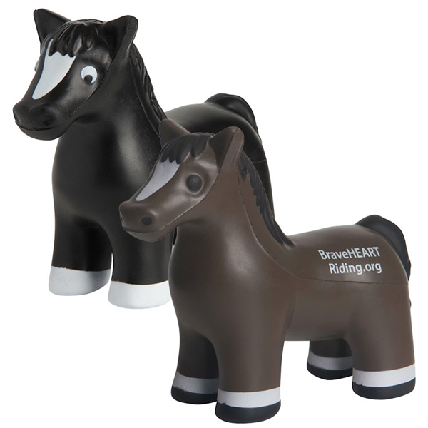 Horse Stressball Squeezies, Custom Printed With Your Logo!