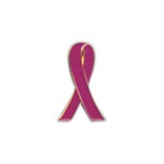 Custom Imprinted Hospice Care Awareness Ribbon Pins