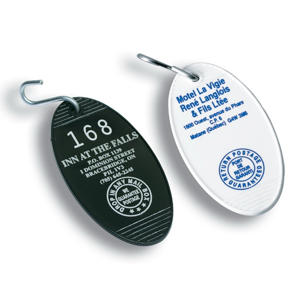 Motel and Hotel Key Tags, Personalized With Your Logo!