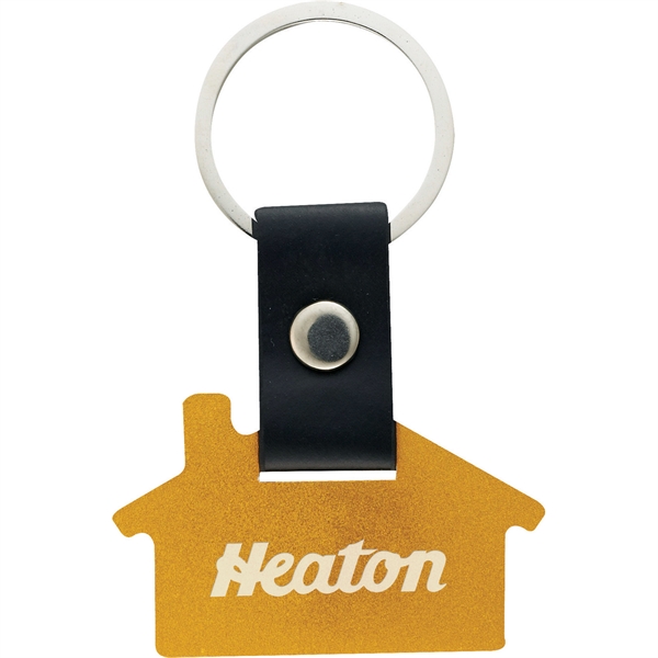 1 Day Service House Shaped Key Tags, Custom Printed With Your Logo!