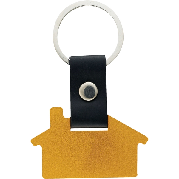 1 Day Service House Shaped Key Tags, Custom Printed With Your Logo!