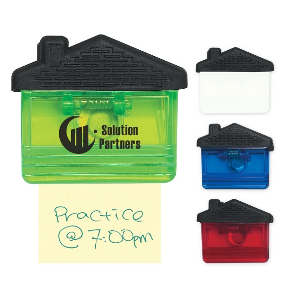 Canadian Manufactured House Magnetic Memo Clips, Custom Made With Your Logo!