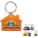 Custom Printed House Shaped Key Tag