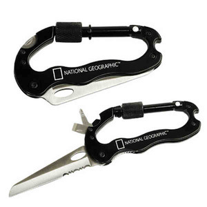 Hunting Sport Carabiner Pocket Knives, Custom Printed With Your Logo!