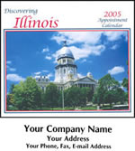 Illinois Wall Calendars, Custom Imprinted With Your Logo!