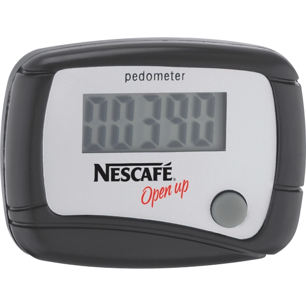 Step Count Pedometers, Custom Printed With Your Logo!