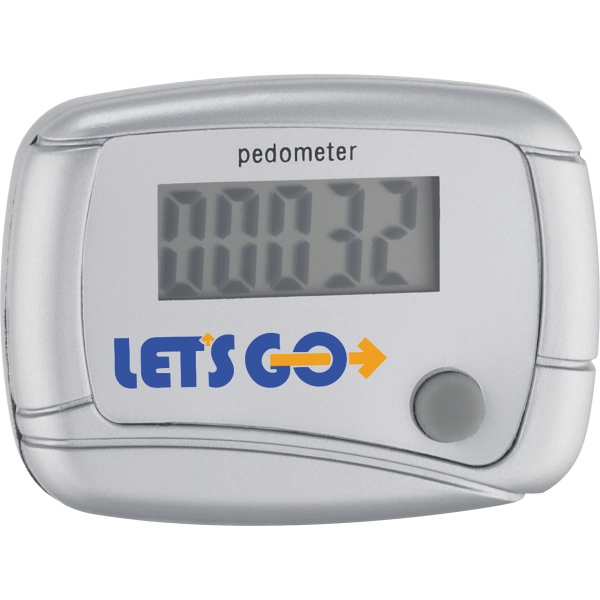 Step Count Pedometers, Custom Printed With Your Logo!