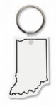 Custom Printed Indiana State Shaped Key Tags