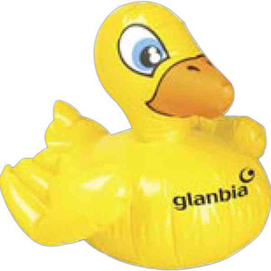 Custom Printed Inflatable Duck Animal Toys