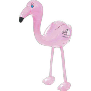 Inflatable Flamingo Animal Toys, Custom Imprinted With Your Logo!