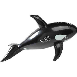 Custom Printed Inflatable Killer Whale Animal Toys