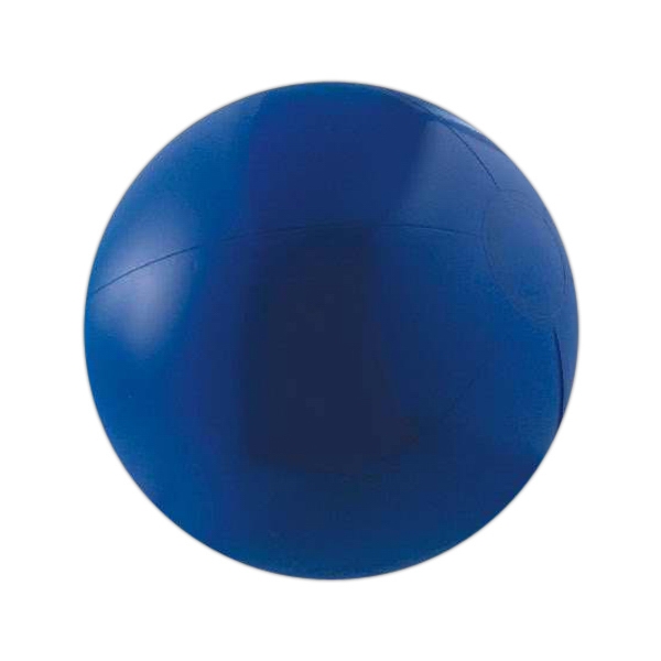 Blue Solid Color Beach Balls, Custom Made With Your Logo!
