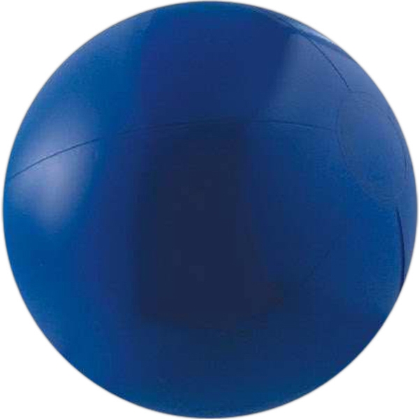 Blue Solid Color Beach Balls, Custom Made With Your Logo!