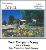 Iowa Wall Calendars, Custom Imprinted With Your Logo!