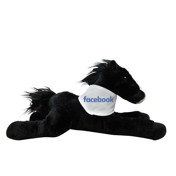 Horse Mascot Plush Stuffed Animals, Customized With Your Logo!