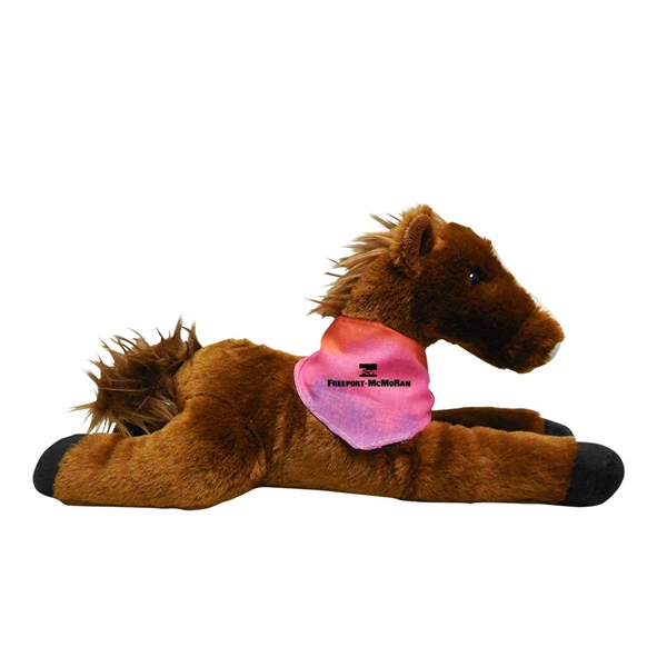 Horse Mascot Plush Stuffed Animals, Customized With Your Logo!