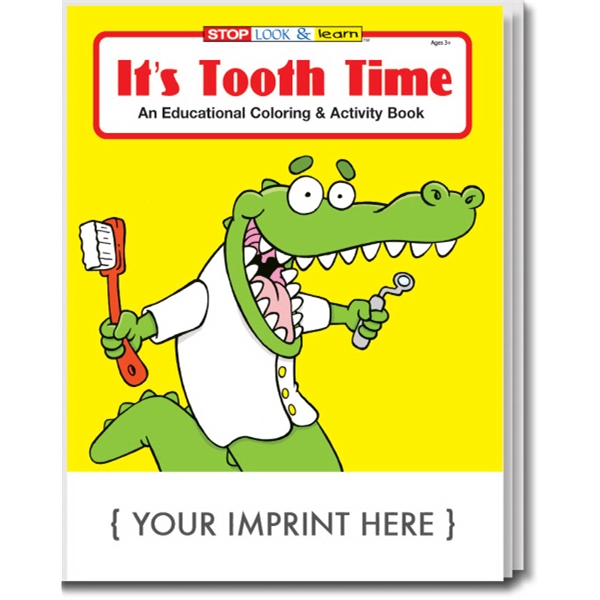 Custom Printed Dentist Themed Coloring Books